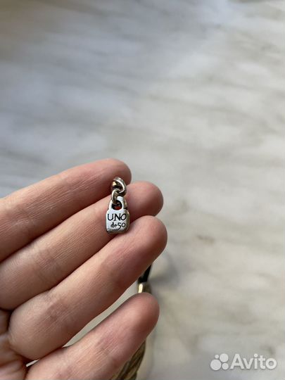 Серебряное колье 925 uno