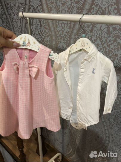 Одежда для девочки 3-9 месяцев