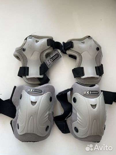 Ролики Reaction + шлем Denton + защита Reaction