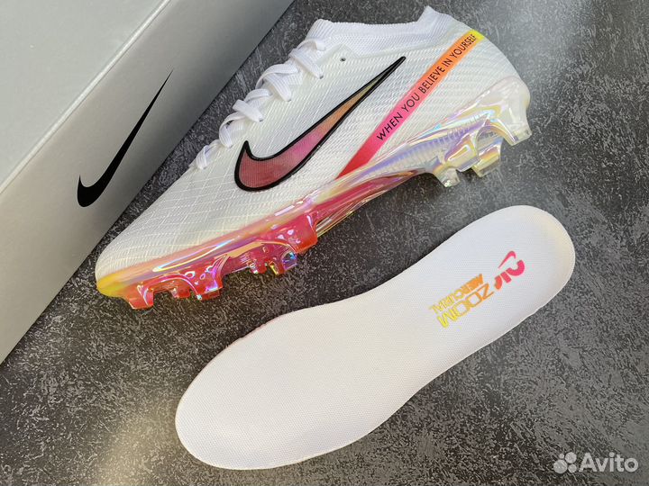 Футбольные бутсы Nike Air Zoom Vapor XV Elite FG