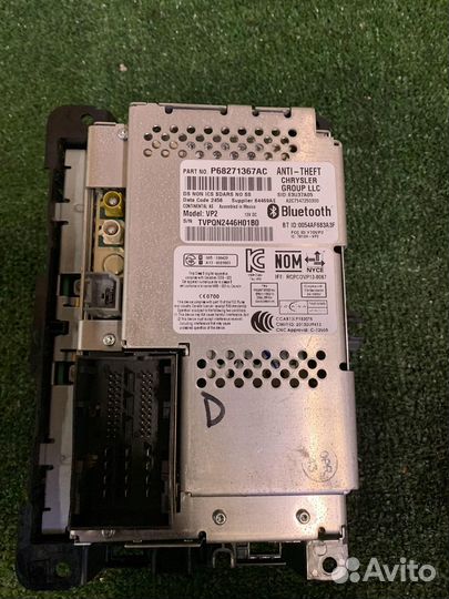 Головное устройство Dodge RAM 2013-2023 монитор