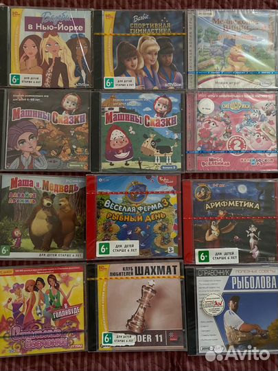 Лицензионные игры для пк новые (диски)