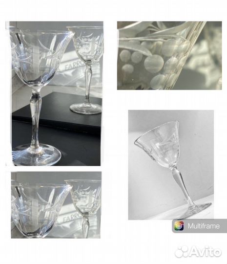 Рюмки хрустальные СССР