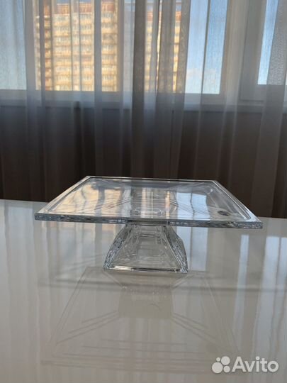 Ваза хрустальная для торта и фруктов