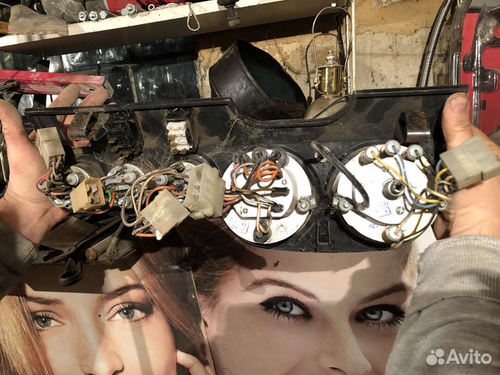 Панель приборов на жигули