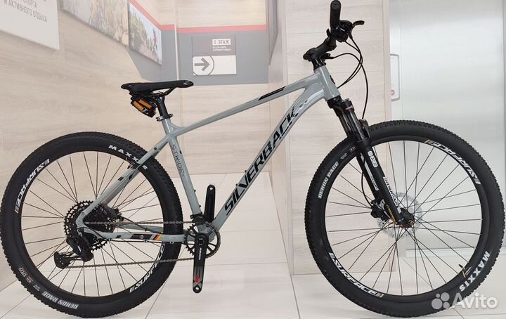 Велосипед silverback stride 29 SX (2023) Grey/Blac