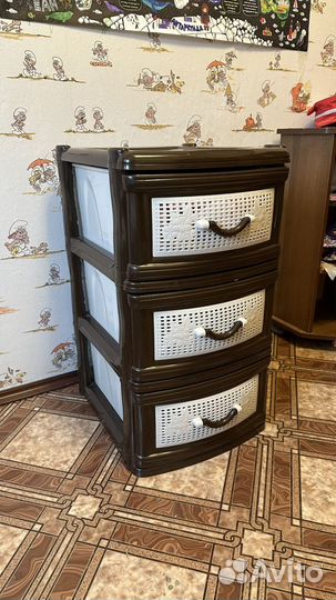 Комод пластиковый