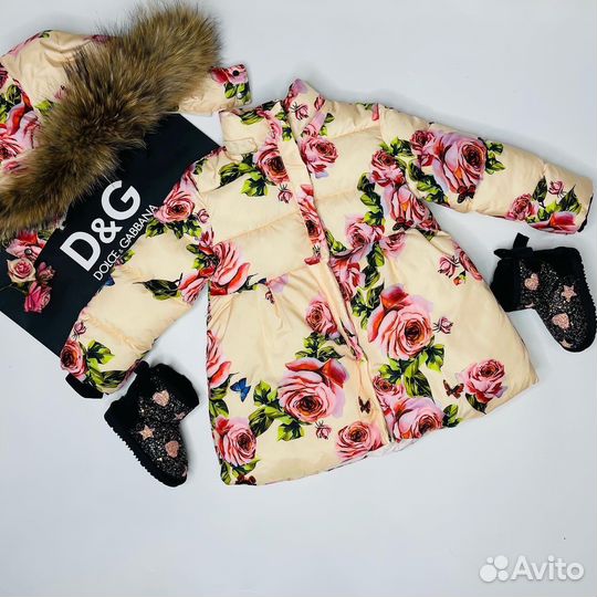 Зимний пуховик D&G 100-130