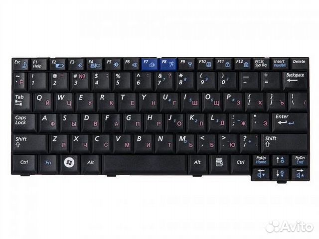 Клавиатура для ноутбука Samsung N102, N128, N140