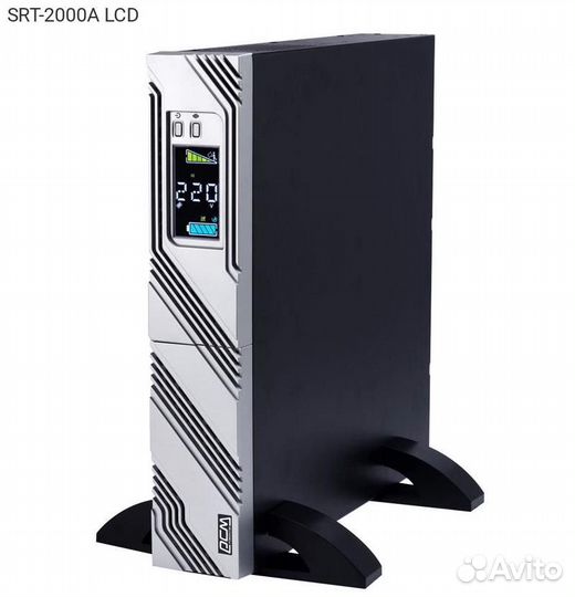 Ибп Powercom Smart RT 2000VA, Rack/Tower 2U, SRT-2