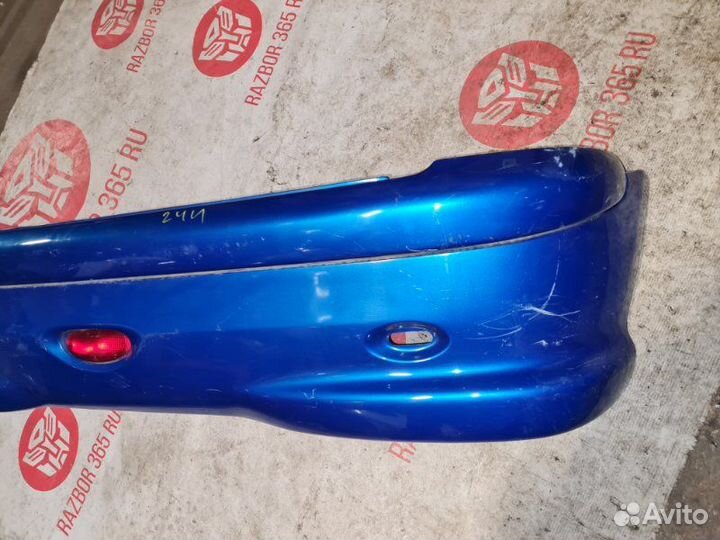 Бампер задний Peugeot 206 KFW 2006