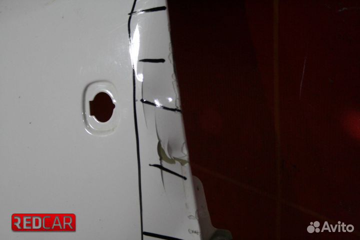 Крыло перед лев Skoda Fabia 2 (10-15)