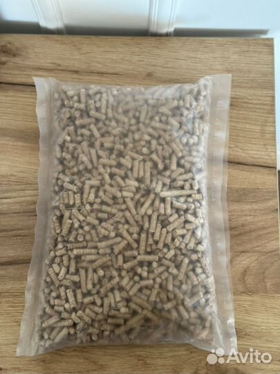 Древесный березовый наполнитель пеллеты