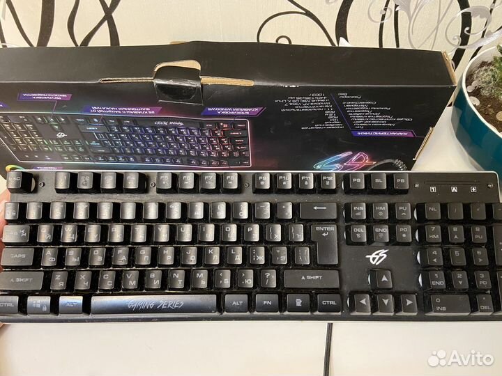 Игровая клавиатура Dexp Hellfire GK-100