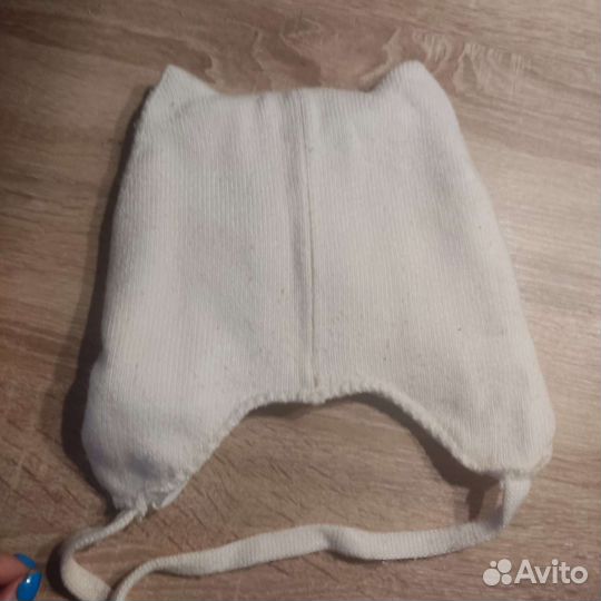 Шапка для девочки 3-4 года