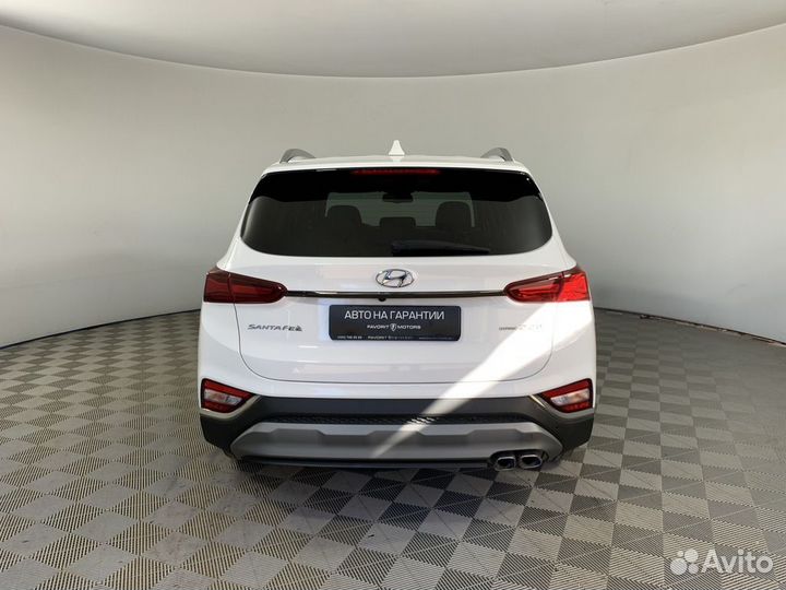 Hyundai Santa Fe 2.2 AT, 2020, 53 500 км