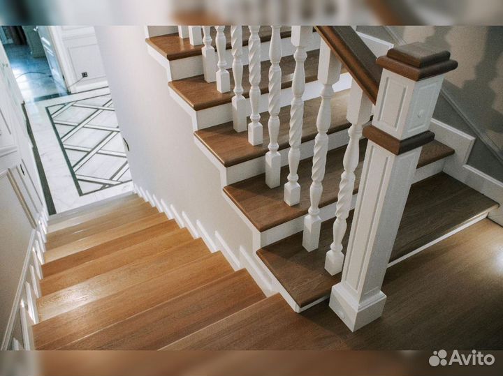 Ступени для лестниц и другие комплектующие К