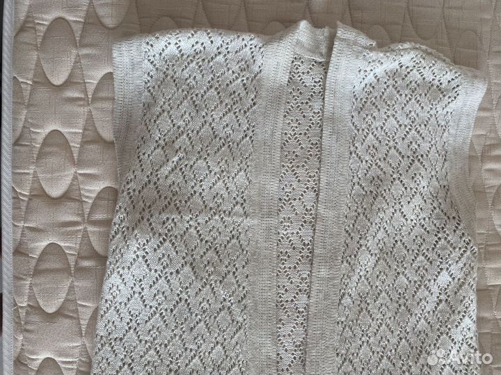 Жилет ажурный