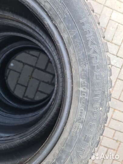 Nokian Tyres Hakkapeliitta 8 SUV 235/55 R19 и 255/50 R19