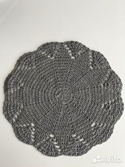 Салфетка кружевная для сервировки, набор 2 шт