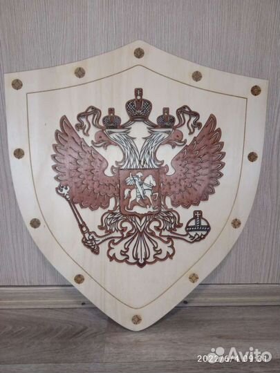 Щит под шампура (10 штук) для подвеса на стену