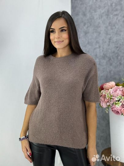 Кофта джемпер Италия с альпакой