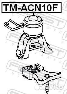 TM-ACN10F подушка двигателя гидравлическая прав