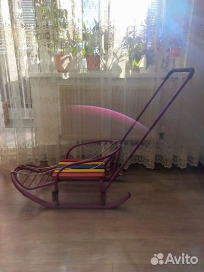 Детские зимние санки