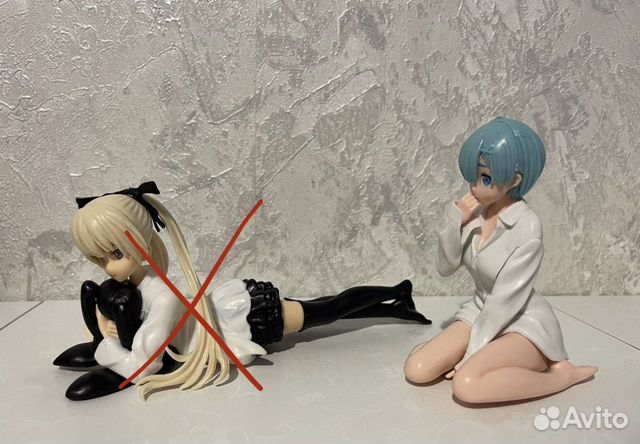 Фигурка аниме Рем. Фигурка Сора Касугано