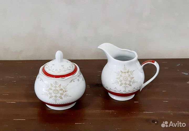Набор сахарница+молочник Hermitage