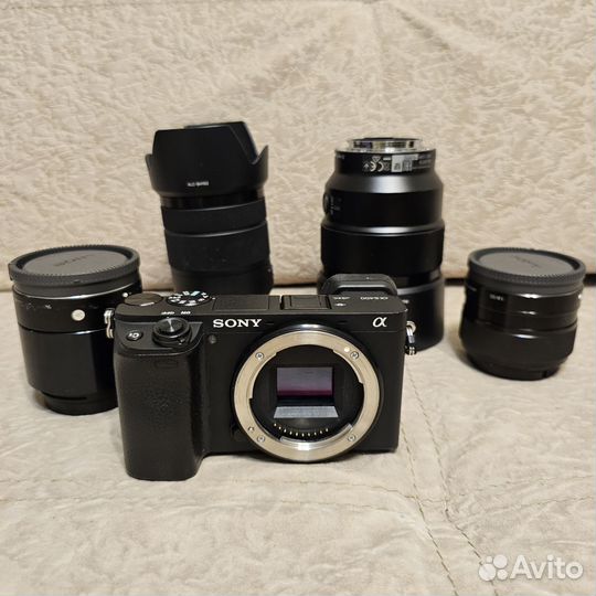 Sony a6400 + kit 18-135 (допы - 35, 60, 85 mm)