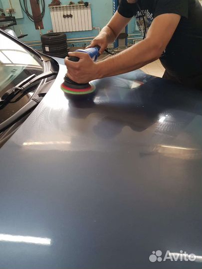 Полировка кузова автомобиля, детейлинг