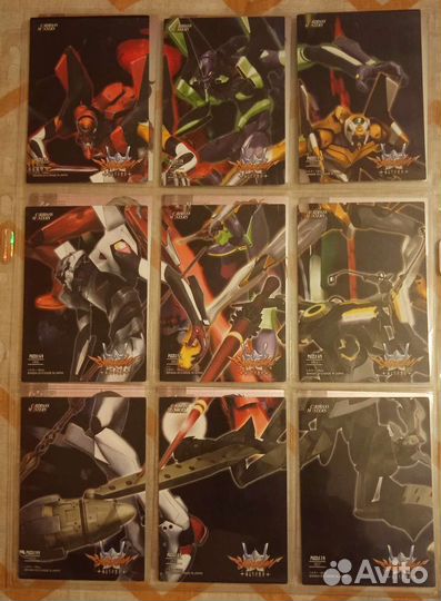 Evangelion carddass masters (Japan)