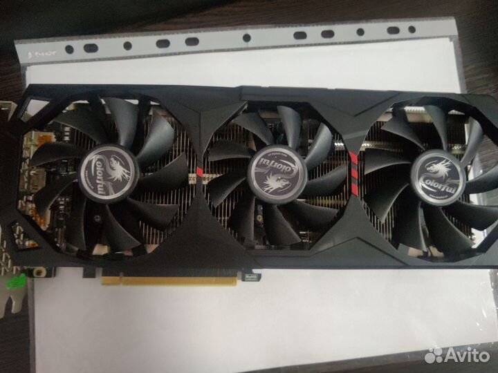Видеокарта Colorful GeForce RTX 2070 super 8 гб