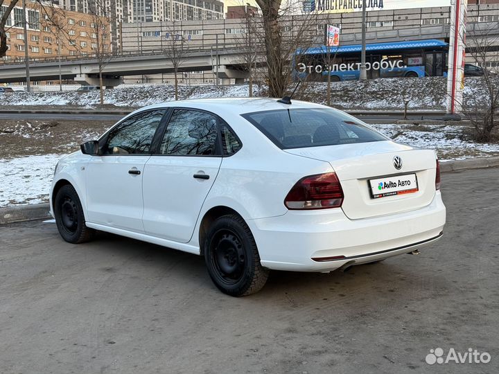 Volkswagen Polo 1.6 AT, 2020, 215 867 км