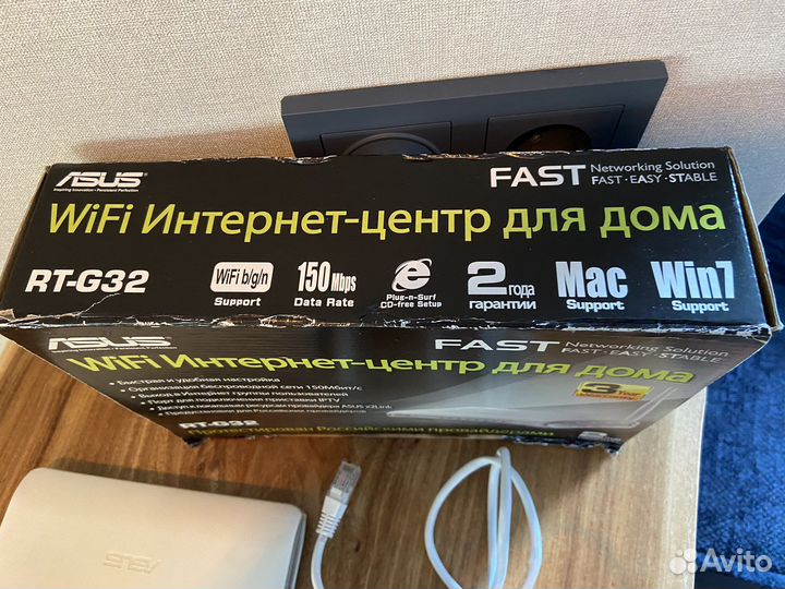Wifi роутер asus RT-G32