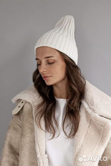 Стильная шапка бини весна женская как в zara