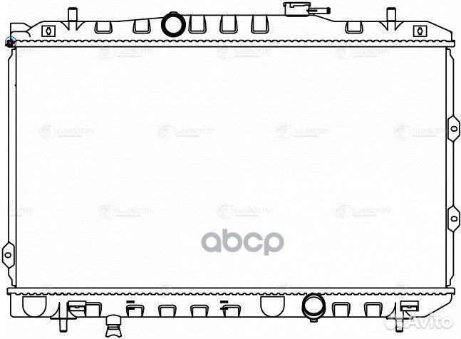 Радиатор охл. Kia Cerato (04) 1.6i/2.0i MT (тип