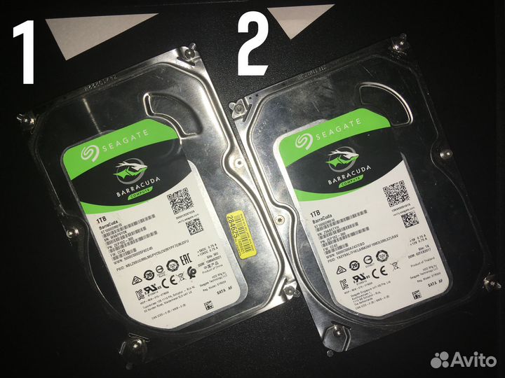 Жесткие диски/HDD 1 тб