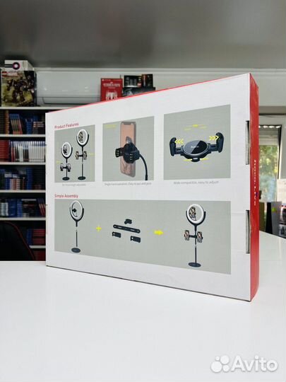 Кольцевая светодиодная лампа LED Hoco Rouge Deskto