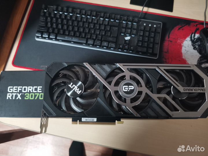 Видеокарта RTX 3070 Palit Gaming Pro