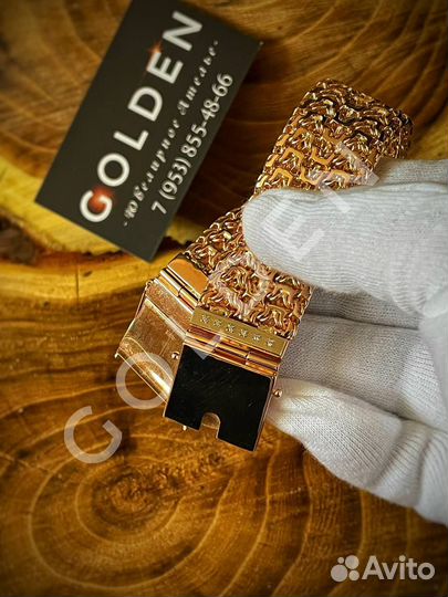 Золотой Браслет «Двойной фараон» 120 г. 585