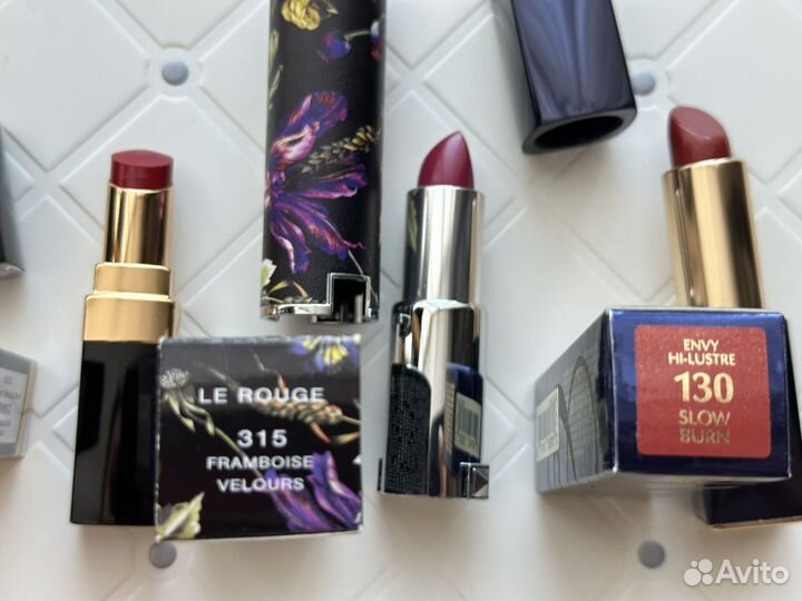 Помада chanel nars Estée Lauder подводка clarins