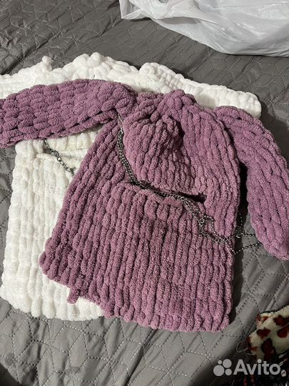 Балаклава вязаная женская