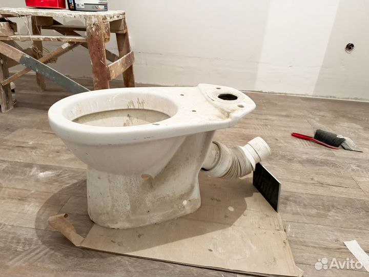 Унитаз строительный бу