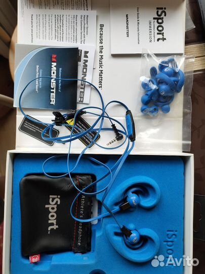 Наушники monster isport immersion