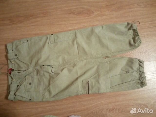 Брюки вельвет р.44