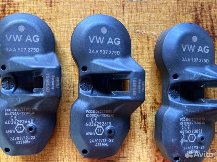 Датчики давления VAG 3AA 907 275D