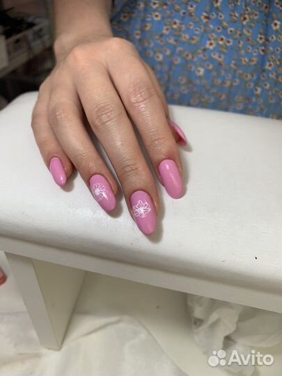 Маникюр с покрытием гель-лаком