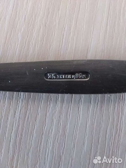 Мельхиоровые ложки чайные,титановая вилка